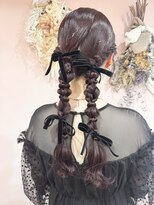 サロン ド ユーア(salon de yuua) 広島 中区大手町美容院 結婚式 お呼ばれヘアアレンジ