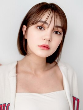 リノア 西梅田 福島(Linoa) 髪質改善と収まり重視のシンプルストレートボブ