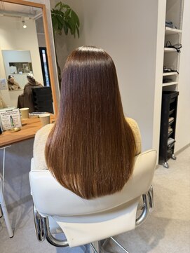 酸性ストレート/髪質改善