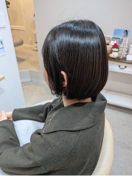 ナチュナルストレートボブ