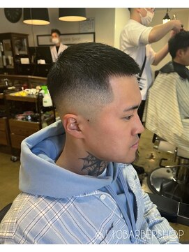 ワンワンオー バーバーショップ 博多店(@110 BARBER SHOP) 20代30代40代【濡れパン】濡れパン/メンズカット