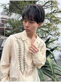 LIBERTE銀座　束感マッシュ×ブルーブラック