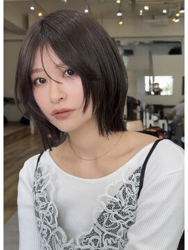 コート 青山(Cote) 美髪くびれヘアレイヤーカットレイヤーボブダークブラウン