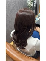 ココア(cocoa) 艶感◎ピンクブラウン×レイヤーカット