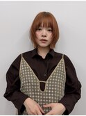 顔まわりレイヤーボブ
