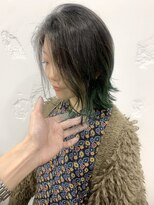 ベニス(VENICE)&nbsp;裾グリーンミディ