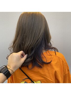 ヴィコロ(vicolo) パープルインナーカラー