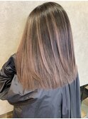 【Labimani】ペールピンク バレイヤージュ