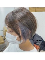 アジールヘア 所沢プロペ通り店(agir hair)&nbsp;イヤリンググレー10代20代30代