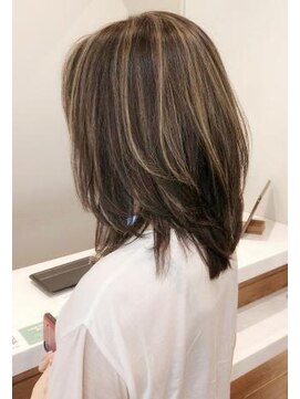 ネックス 表参道本店(nex) nex表参道】9/19大人かわいい　白髪染め　ハイライト