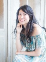 フラミューム たまプラーザ(flammeum)&nbsp;無造作黒髪パーマ【たまプラーザ】