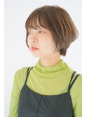 『 グレージュ ×  透け感 』マッシュショート 丸みシルエット☆