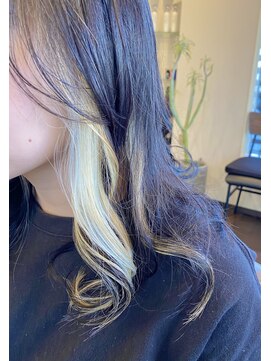 ミュウ(Private hair salon Miu) 抜きっぱなしイヤリングカラー