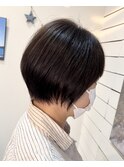 +*~大人ショートボブwithカーキグレー~*+