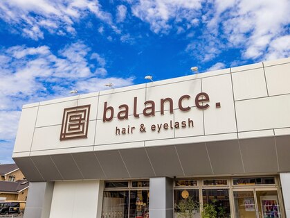 バランス ヘアーアンドアイラッシュ 野田店(balance.)の写真