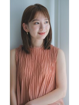 ガーデン ジングウマエ(GARDEN jingumae) ミディアム/内巻き/ワンカール/縮毛矯正/髪質改善/ブラウン