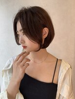 ロンドブルーム 天神大名店(Lond Bloom) ショートヘア/伸ばしかけでも美しいショートボブ/ボブ