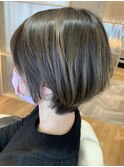柔らかショートボブ