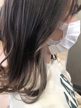 シャンプーボーイ ヒノ(SHAMPOO BOY Hino) インナカラー×グレイジュ