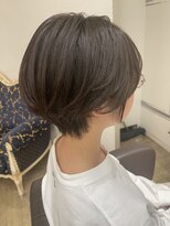 コワファースト 大分(COIFF1RST)&nbsp;ショートボブのグレージュカラー