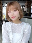 30代40代50代◎大人ナチュラルレイヤーショートボブ 表参道 橋本