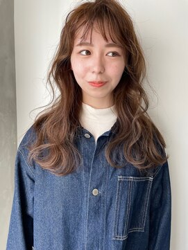 ガリカ 博多(Gallica) 【石河安奈】アンニュイパーマスタイルうざバング