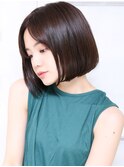 大人可愛い小顔美髪ツヤ髪大人ショートボブレイヤーカットA4