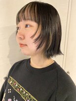 エト 梅田(eto)&nbsp;ベージュと黒のコントラストカラー