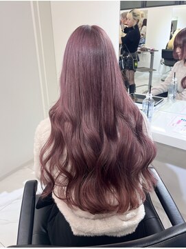 ランテルディ 渋谷(LANTERDIT) ピンクラベンダー　ピンクカラー　ダブルカラー