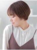 韓国風艶カラー小顔マニッシュショートTb8上尾20代30代40代