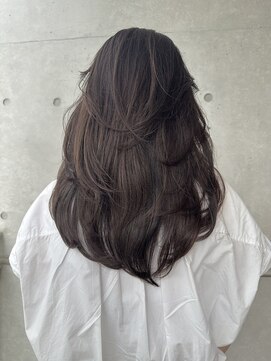 リバレッジ 広尾(Leverage) ワンカールレイヤーカット  30代40代50代【広尾/恵比寿】濱口