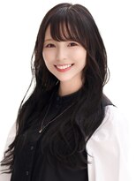 レイリー 原宿 表参道(Rayreee)&nbsp;モテロング重くない暗髪韓国巻きブルーグレージュ