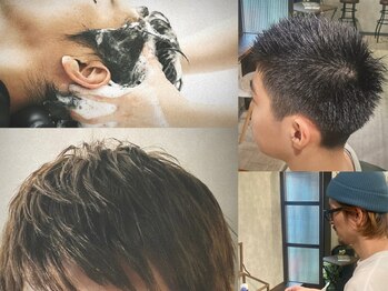 グラム(g.)の写真/19時～メンズカット&スパ予約可＊毎日の魅力を最大限に引き出す似合わせカットも得意◎西条人気サロン