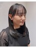 《人気No.3 》カラーカット+あなたに合う髪質改善TR　￥19030→￥13000