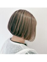 オレンジ(orange)&nbsp;【安蒜】アンブレラカラー×ボブ