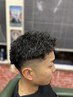 【全員】ツイストパーマ　ツイストスパイラル　￥11500