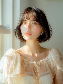 シカタ シーカ 鎌倉(CICATA/ShIKA.) 小顔ボブルフネビージュ30代40代ショート16