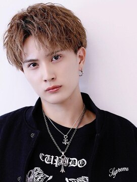 リップス 川崎(LIPPS) センターパートコンママッシュ