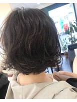 ヘアーメイク スリー(Hair Make 3) パーマスタイル/似合わせカットフルバング