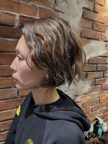 ヘアメイク エンデュー(hair make EnDeux) ショートボブ