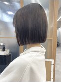 おさまるボブ/イメチェン/外ハネボブ/ワイドバング/町田