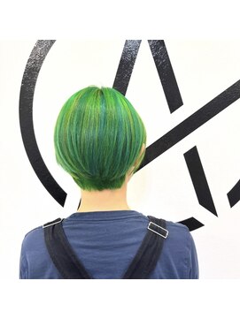 アルケム 学芸大学(AlChem) 【Hana指名】草原みたいな緑にしたい［学芸大学前/ハイトーン］