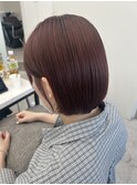 ピンクブラウン/ブリーチ無し/ピンクカラー/学割