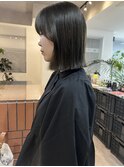 オリーブグレージュ/結べるボブ
