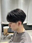 ダークアッシュニュアンスパーマ韓国マッシュ《用賀》
