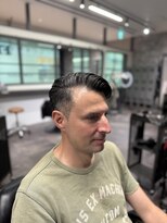 フランクスバーバーリベラルド 横浜(FRANK'S BARBER LIBERALD)&nbsp;MEN’S HAIR/スリックバックスタイル　ST