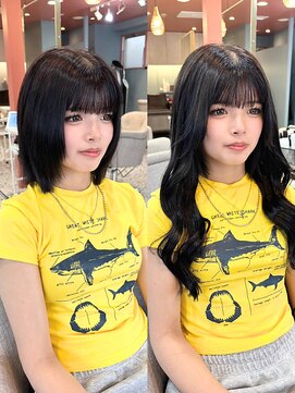 リコバイアフロート(riko by afloat) エクステ/顔周りカット/韓国[stylist竹田]