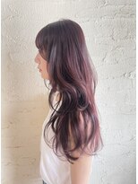 ムード マグ レーベル 南松本(MOOD Mag Label)&nbsp;大人可愛い丸みボブピンクラベンダーベージュベビーピンク