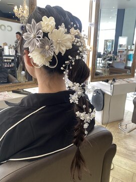 コワファースト 大分(COIFF1RST) 成人式/編みおろしスタイル/振袖