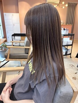 ソトエアンドマーブ 久喜店(SOTOE&marbb) 白髪ぼかし/ナチュラルハイライト/ベージュ/細めハイライト